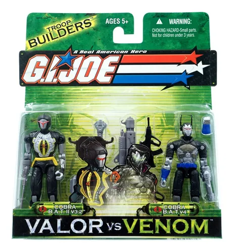 Gi Joe Valor Vs Venom Cobra Bat 2 V3.2 & Cobra Bat V4