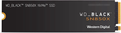 Disco Sólido Ssd Interno Western Digital Wd Black Sn850x 1tb
