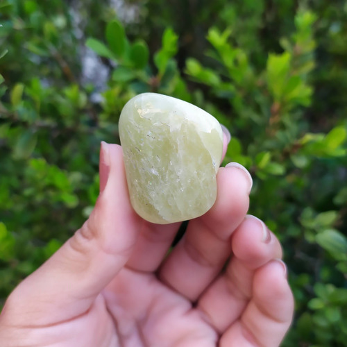 Pedra Rolada Heliodoro / Berilo - Cristal Da Sabedoria