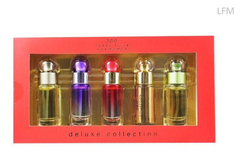 Set Perry Ellis 360° Deluxe Para Dama (5 Pzas Mini)