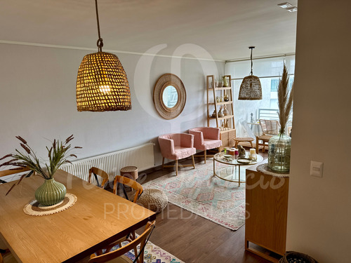 Moderno Depto 2d2b Con Terraza Y Piscina