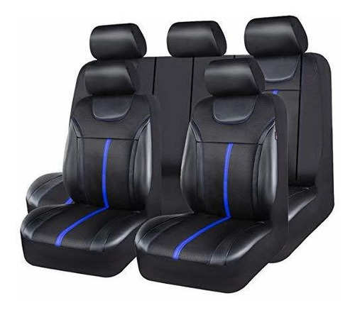 Car Pass Sporty Carbon Leather Universal Car Seat Hsqpc