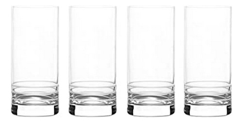 Juego De Vasos Mikasa Cal Highball, 17 Onzas, Juego De 4, Tr