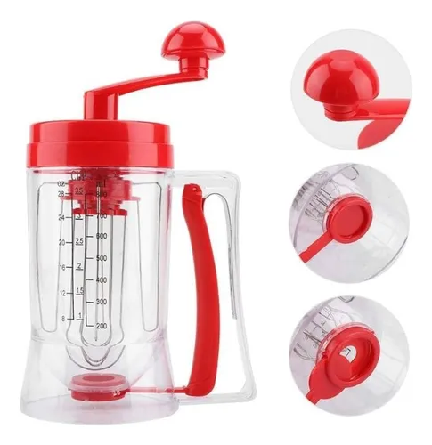 Mezclador Y Dispensador De Cocina Para Masa Batidor Manual