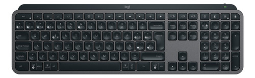 Teclado Logitech Mx Keys S Inalámbrico Rf Bluetooth Grafito