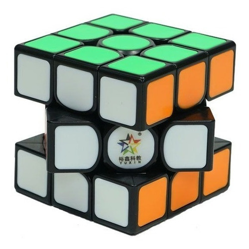 Cubo Mágico Profissional 3x3x3 Yuxin Kylin M V2 Magnético Cor da estrutura Preto