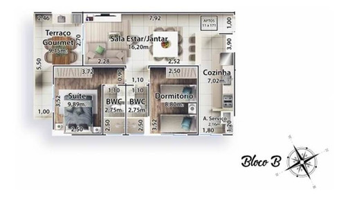 Imagem 9 de 24 de Apartamento, 2 Dorms Com 69 M² - Forte - Praia Grande - Ref.: Bdexp259