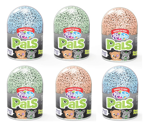 Fiesta Monstruosa De Juego Playfoam Pals Paquete De 6 Juguet