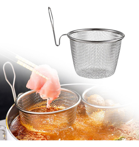 Escurridor De Cocina De Acero Inoxidable Con Asa Pequeño