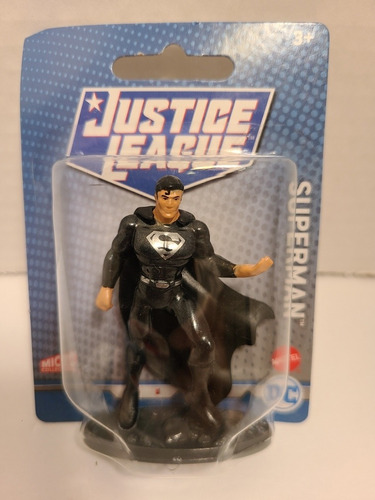 Superman Traje Negro/figura/torta/liga De La Justicia