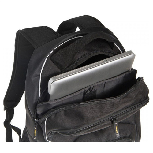 Imagen 2 de 6 de Morral Targus Motor Backpack Tsb194 Negro, Laptop Hasta 16''