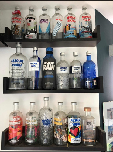 Coleccion De Botellas Vodka Absolut (Usado)