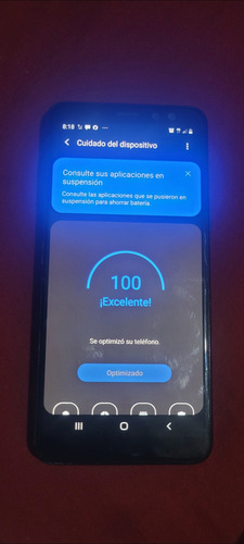 Teléfono Celular Samsung Galaxy A8 2018 Negro (Usado)