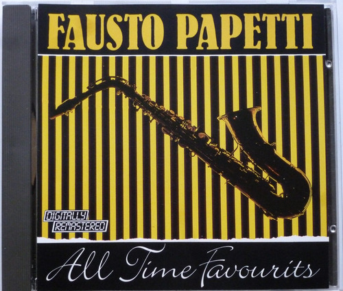 Fausto Papetti All Time Favourites Cd Sueco Impecable (v1)