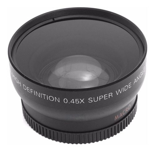 Lente Grande Angular Wide 0.45x 52mm + Macro Universal