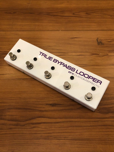 Pedal True Bypass  Looper Efx Custom - Usado