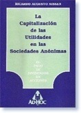 La Capitalizacion De Utilidades En Las Sociedades Anonimas -