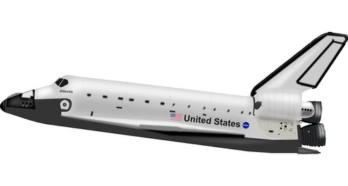 Rogue River Tactical Large Nasa Space Shuttle Barco Avion E
