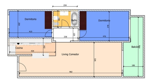 Imagen 28 de 29 de Departamento, Frente , Semipiso, Balcón Y Piscina Villa Del Parque A Estrenar