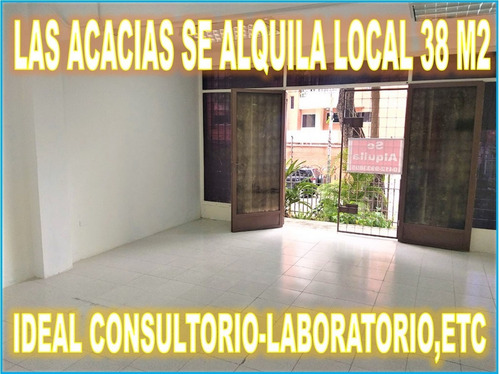Imagen 1 de 11 de Las Acacias Se Alquila Local/oficina Para Consultorio , Laboratorio 38 M2