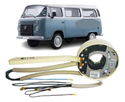 Chave De Seta Kombi 1975 1976 Cor Marfim