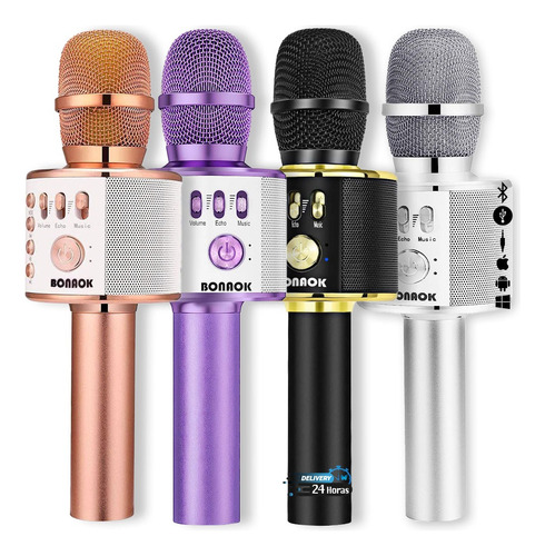 Bonaok Microfono Karaoke Inalambrico Q37