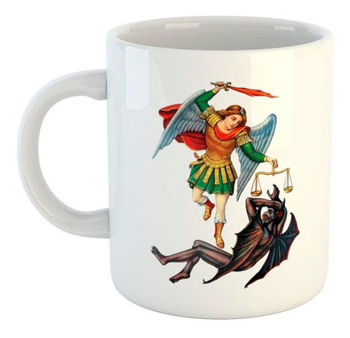 Taza De Ceramica San Miguel Arcangel