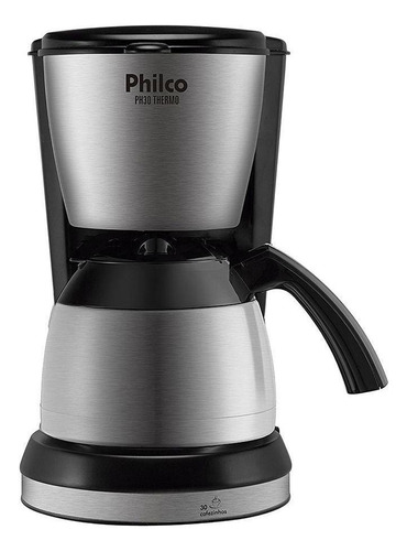 Cafeteira Thermo Preto Prata Philco Ph30 110v