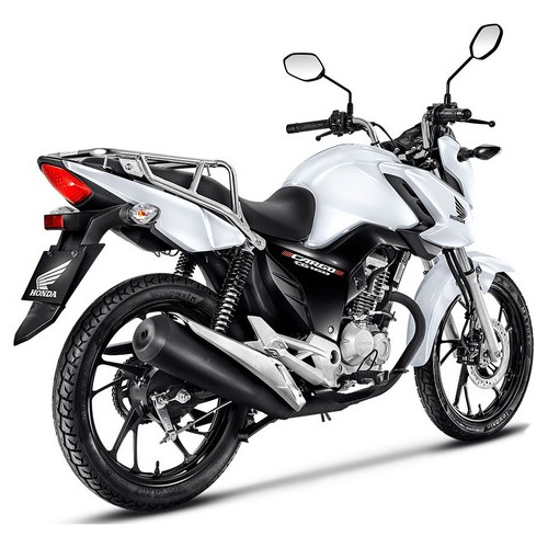 Moto Honda Cg 160 Cargo Branca 2024 2024 0km