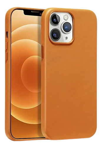 Case Capa Capinha Couro Com Magsafe iPhone 13 14 15 16 17