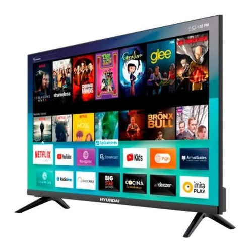 Imagen 4 de 5 de Smart Tv Hyundai Hyled3244nim Hd 32 Led
