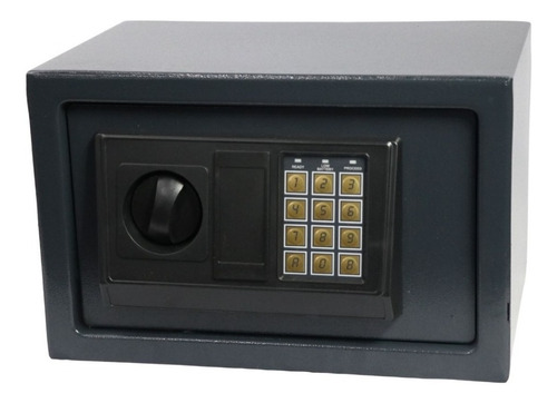 Caja Fuerte Electrónica De Seguridad Código Digital Y Llave