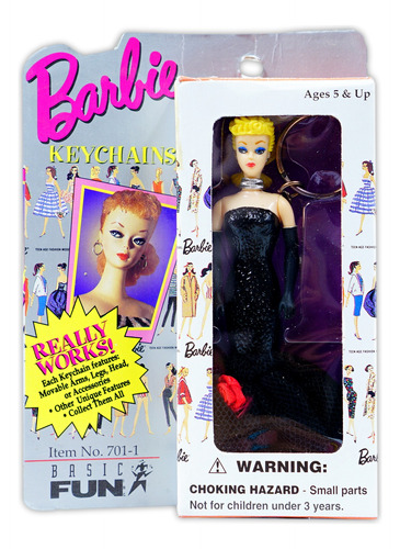 Llavero Barbie Keychains Solo In The Spotlight 1995