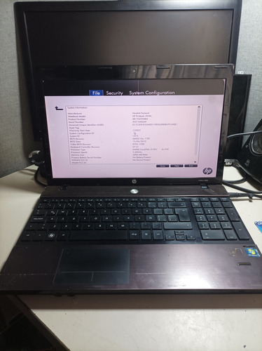 Laptop Hp Probook 4520s Pieza Motherboard Fan Flex Refaccion Marrón (Usado)