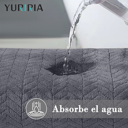 3 Piezas Toallas Baño Completo Grande Tuallas 70×140 Cm
