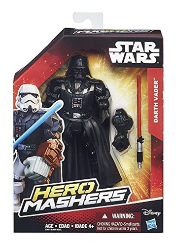 Boneco Darth Vader Star Wars Hero Mashers (Usado)
