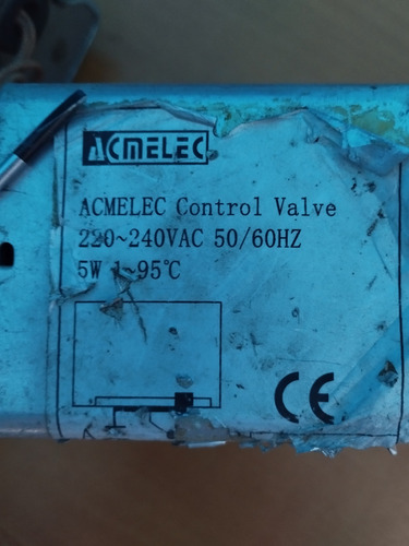 Electroválvula 1 220v 5w Aec7320 Marca Acmelec (Reacondicionado)