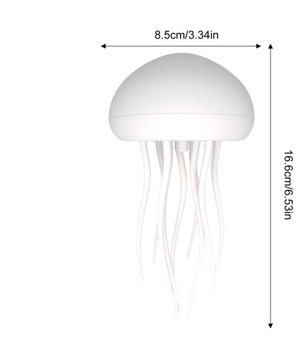 Lámpara Led De Medusas Lámpara De Humor De Medusas Lámpara L
