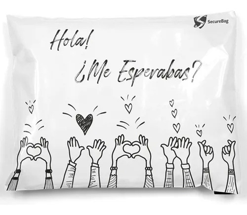 50 Bolsas Sobres Ecommerce Nº 0 (15x22cm) Flex Gracias/hop7