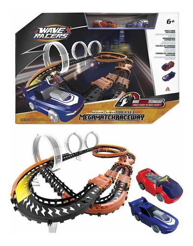 Hot Wheels Wave Racers Mega Match Way - Pista E 2 Carrinhos