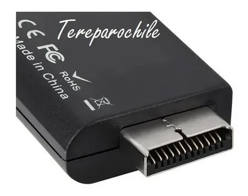 GENERICO Adaptador Convertidor Para Consola Ps2 A Hdmi Jack De 35mm