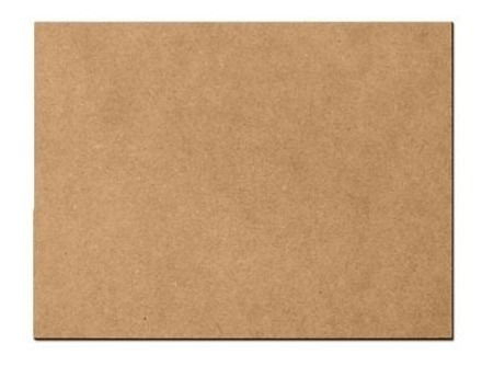 10u. Base Rectángulo Fibrofácil 10 X 15cm - 3mm Espesor