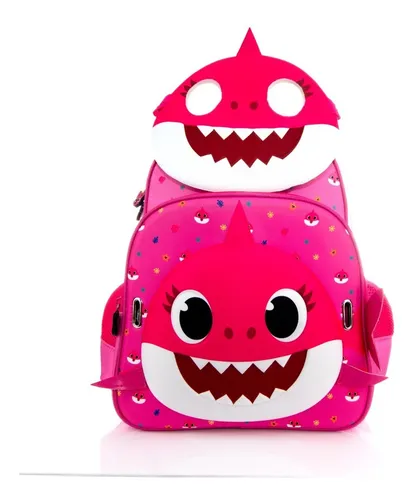 Mochila Preescolar Mommy Shark Original