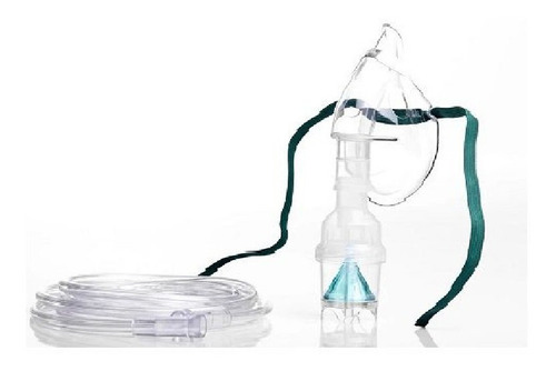 Imagen 3 de 6 de Mascarilla Nebulización Adulto Micronebulizador Salter Labs