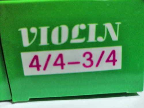 Imagen 6 de 6 de Cojín Para Violín 4/4 3/4 1/2 1/4 1/8