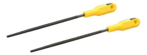 Lima Media Caña 6'' Con Mango Plástico Surtek® 2 Piezas