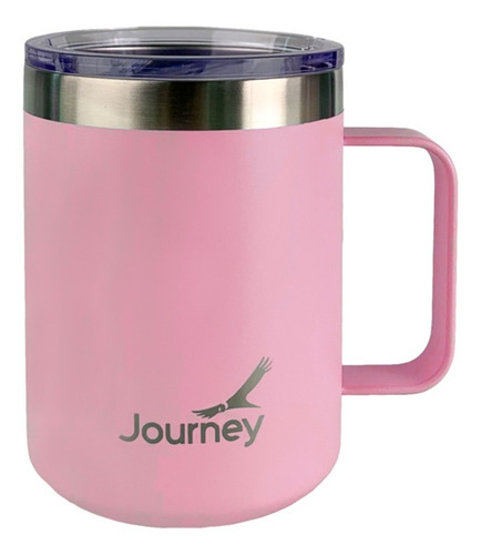 Taza térmica Journey Rambler color rosa 354mL