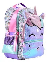 Comprar Mochila Espalda 18 Glitter Unicorn Lentejuelas Con Luz Footy