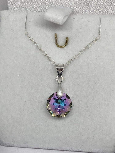 Punto De Luz Classic Cut Vitrail 10 Mm, Made With Swarovski