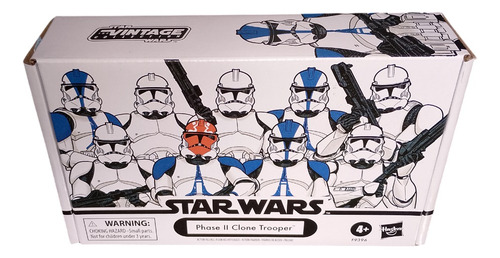 Star Wars Vintage Collection 4-pack Clone Troopers Fase 2 (Usado)